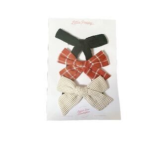 NWT Little Poppy Co October Subscription Bow Set